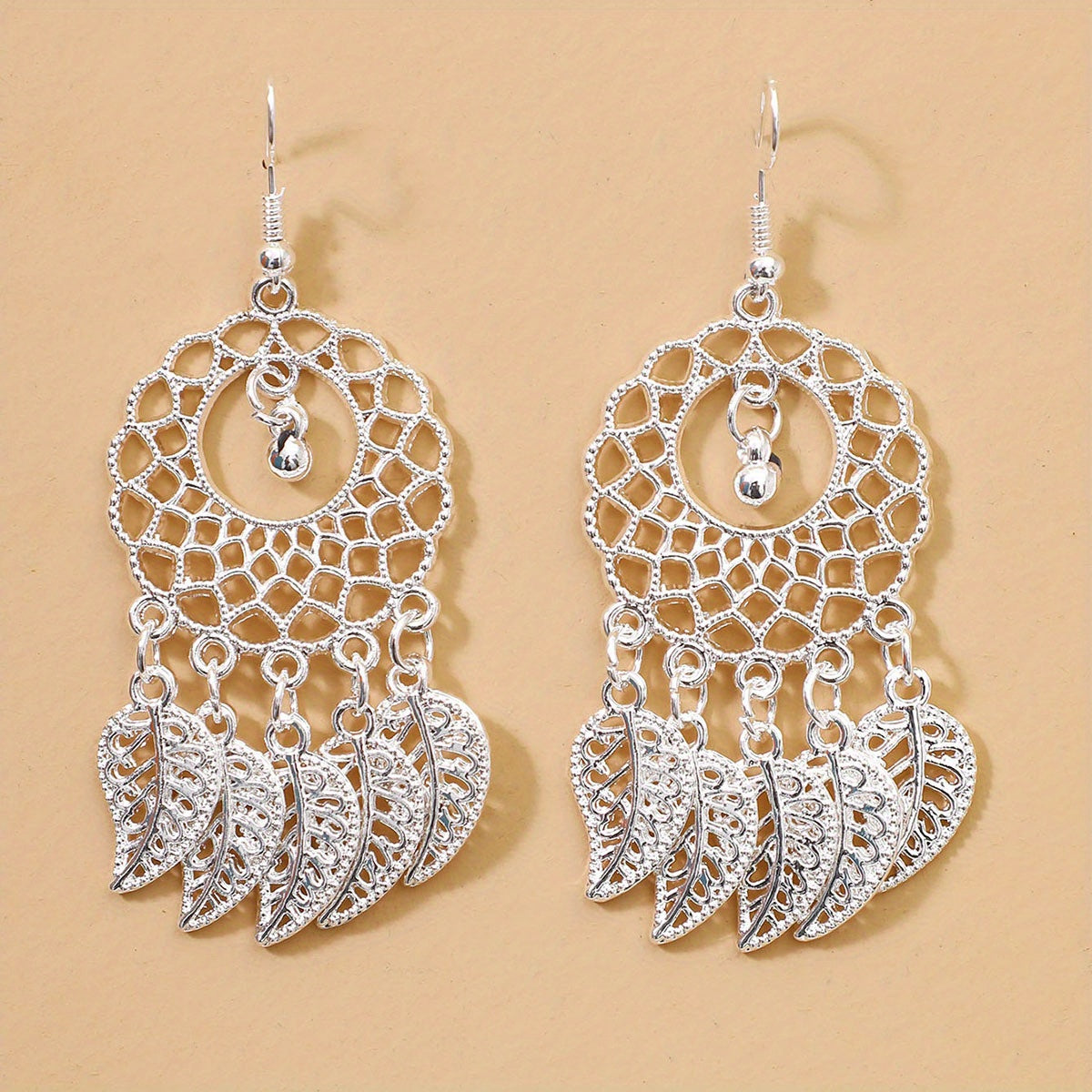 Gorgeous Bohemian Earrings - Zinc Alloy Silver Plated Jewelry - Perfect Gift for the Elegant Woman!