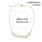Gorgeous Elegant Special-Shaped Pearl Necklace - Perfect for Any Occasion!