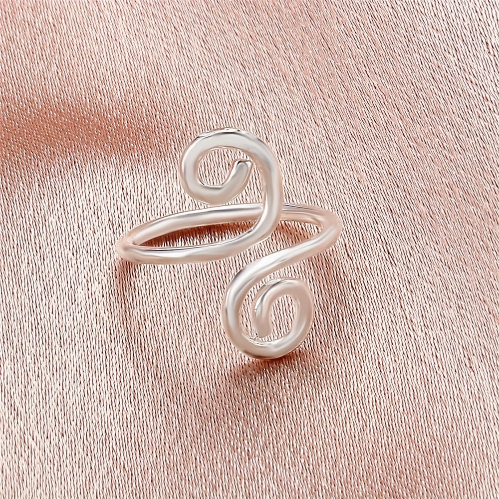 Simple Open Toe Rings Adjustable Toe Band Ring Foot Jewelry For Women