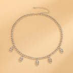 Halloween Skull Mask Necklace Holiday Style Hot Selling Women's Fashion Accessories