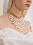 FN Minimalist Tassel Collarbone Chain Party Necklace LOJS30