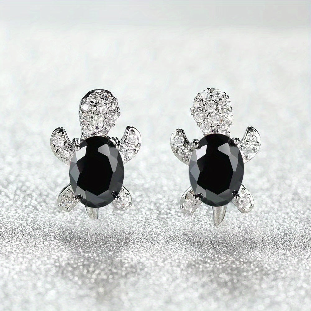 Add a Touch of Cuteness to Your Look with Lovely Turtle Stud Earrings