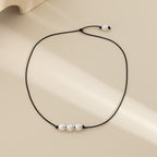 Gorgeous Ladies Wire Beaded Pearl Pendant Necklace - Add Style to Your Look!
