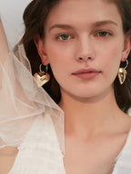 FN Love Pendant Long Petite Earrings LOJS116