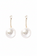 FN Elegant and Graceful Earstuds Artificial Pearl Earrings LOJS126