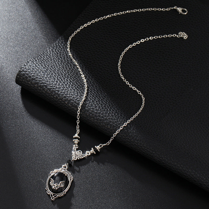 Gothic Bat Pendant Necklace - Perfect for the Witchy Woman in Your Life!