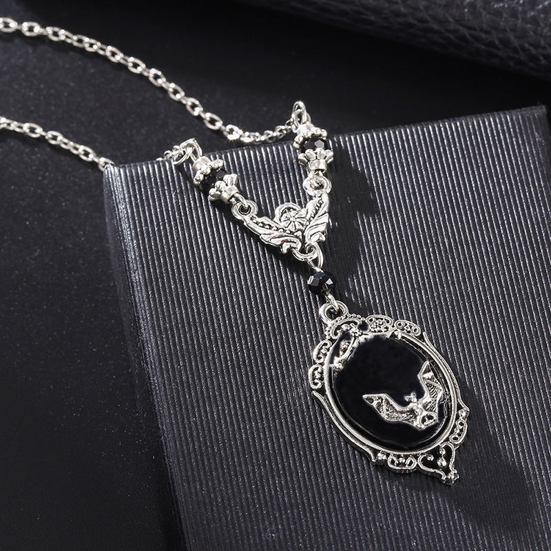 Gothic Bat Pendant Necklace - Perfect for the Witchy Woman in Your Life!