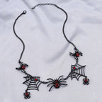 Vintage Gothic Spider Pendant Necklace - Perfect for Halloween Gifting!