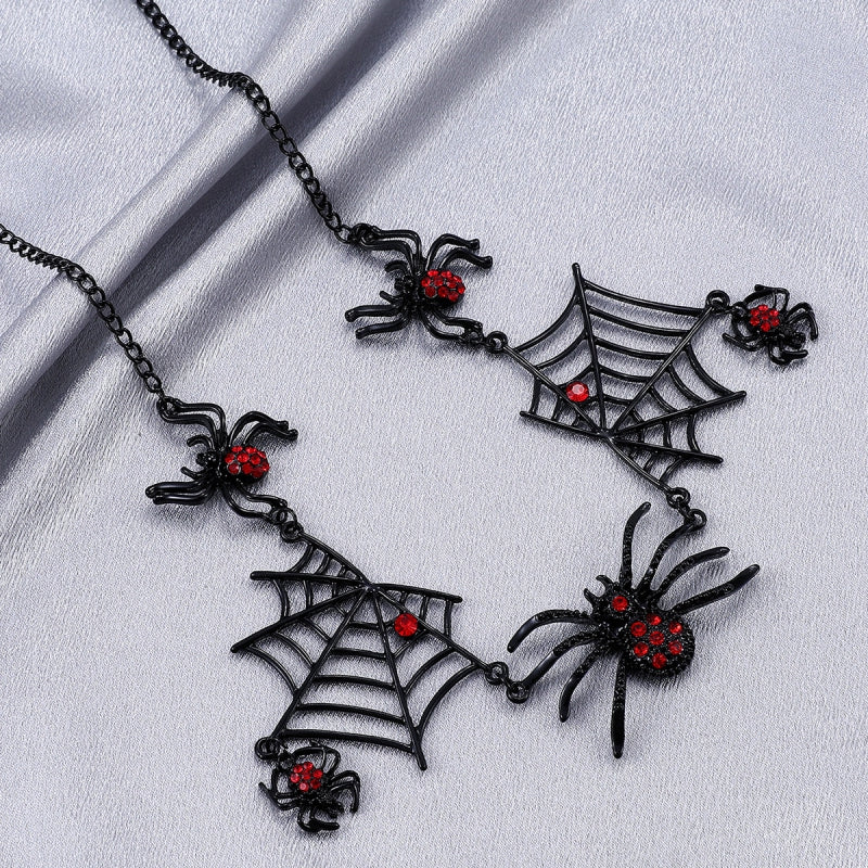 Vintage Gothic Spider Pendant Necklace - Perfect for Halloween Gifting!