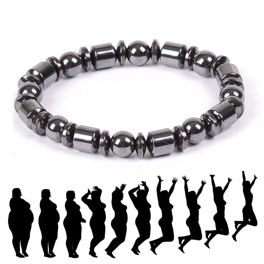 Black Energy Magnetic Bracelet for Healthy Weight Loss and Good Sleep