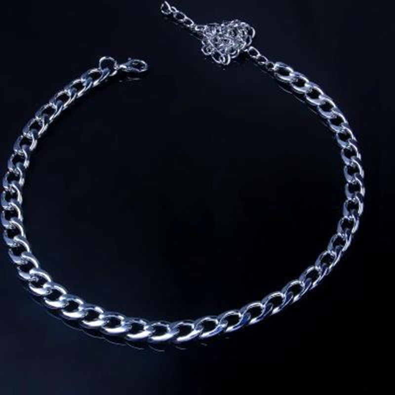 Upgrade Your Anklet Game with Our Chunky Chain Titanium Steel Anklet - Perfect for Any Occasion!