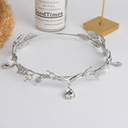Wedding Hair Tiara Crystal Bridal Tiara Crown Silver Color Diadem Veil Tiaras Wedding Hair Accessories Headpieces Head Jewelry Hair Accessories For Women Girls