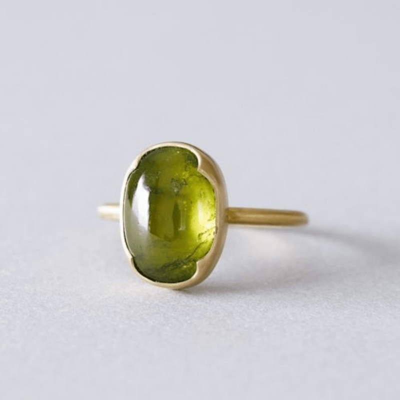 Elegant Ring Inlaid Egg Shape Zircon Silver Plated Dainty Decor For Daily Outfits Green Or Blue Make Your Call Perfect Birthday Gift For Female