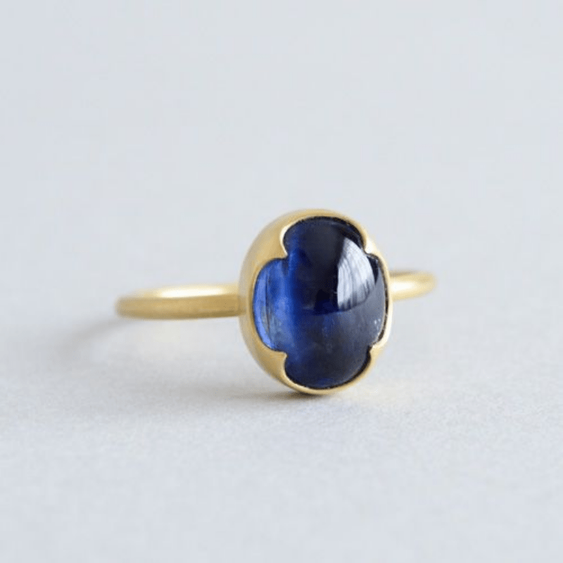 Elegant Ring Inlaid Egg Shape Zircon Silver Plated Dainty Decor For Daily Outfits Green Or Blue Make Your Call Perfect Birthday Gift For Female