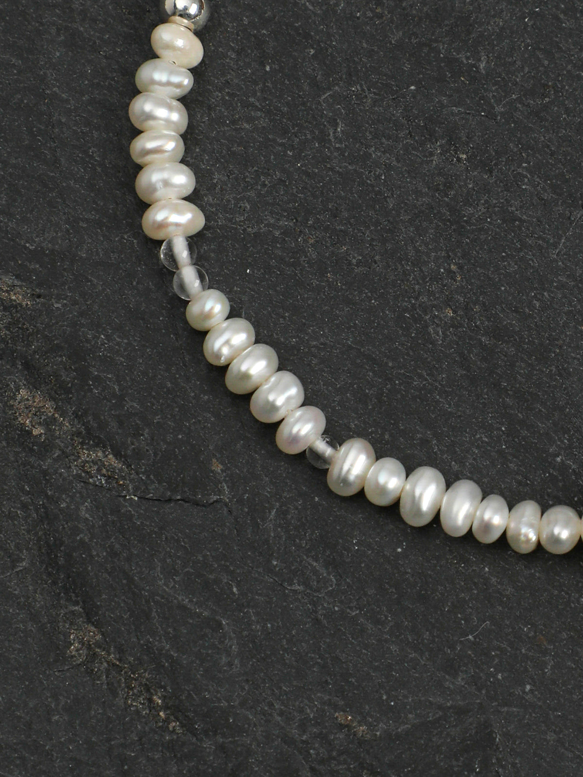 Faceted Blue Topaz Dangles & Freshwater Pearl /Emotional Healing & Clarity/ "Tears of the Sea" Bracelet