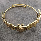 Punk-Inspired Bat Bracelet: A Fashionable Halloween Gift for Men and Women!