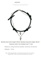 FN Cross Pendant Chain Necklace LOJS80