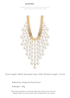 FN Minimalist Tassel Collarbone Chain Party Necklace LOJS30