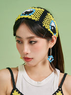 LB Hand Hook Knitting “Tai Chiâ€?Color Hair Band LOJL81