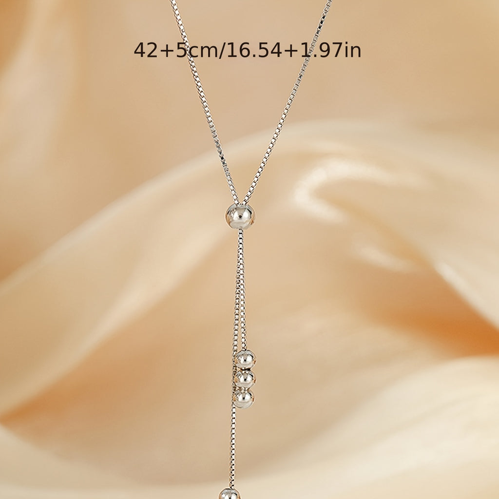 Gorgeous Copper Y-Shape Necklace - Perfect for Women & Girls' Parties!