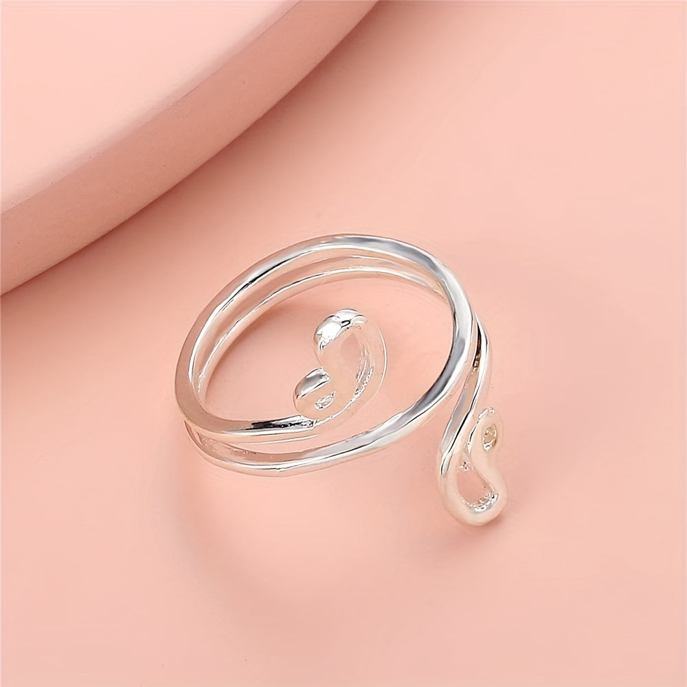 Simple Summer Beach Open Toe Rings Comfort-Fit Adjustable Toe Rings Jewelry Gift