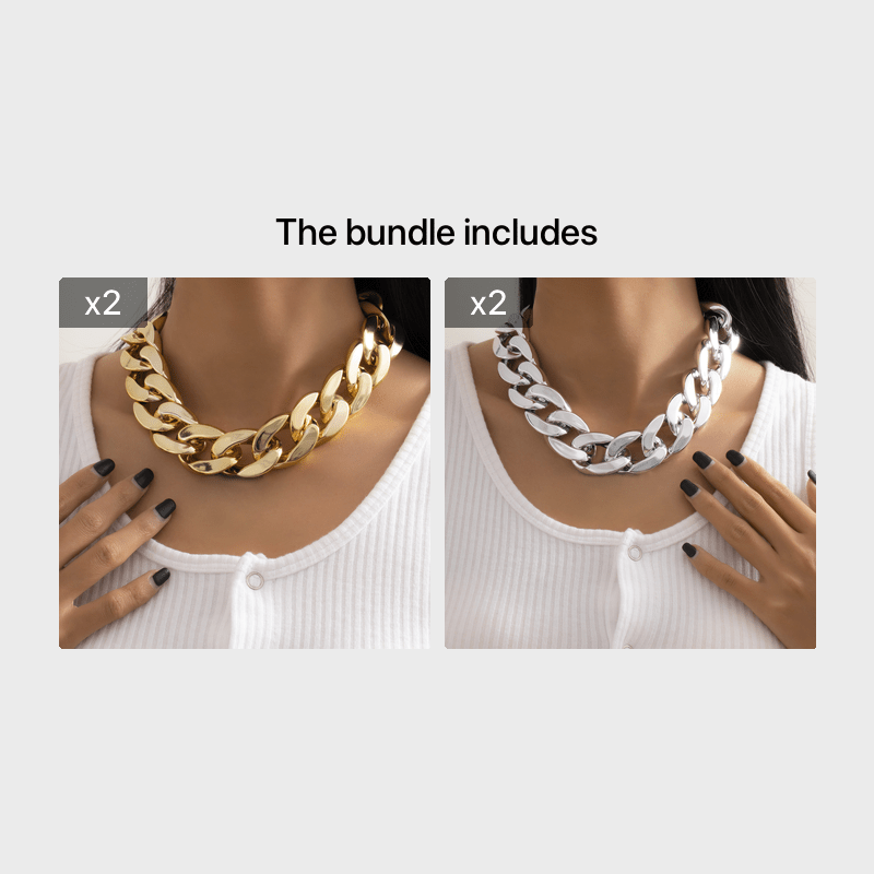 Gorgeous Geometric Square Buckle Necklace - Perfect for Ladies with a Sense of Style!