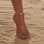 Step Up Your Style with our Vintage Toe Ring Anklet - Perfect for Women and Girls!
