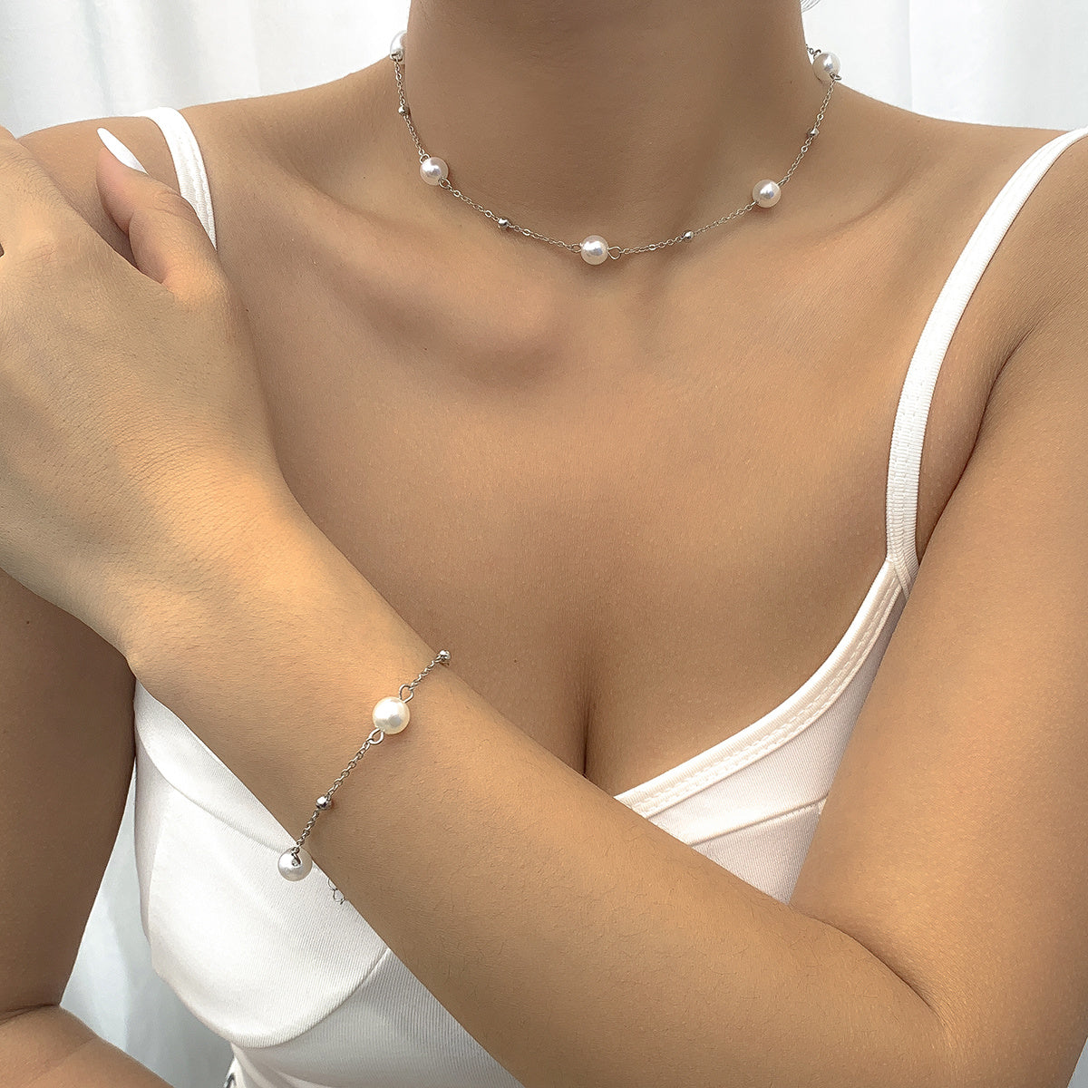Irregular Pearl Fashion Party Bracelet