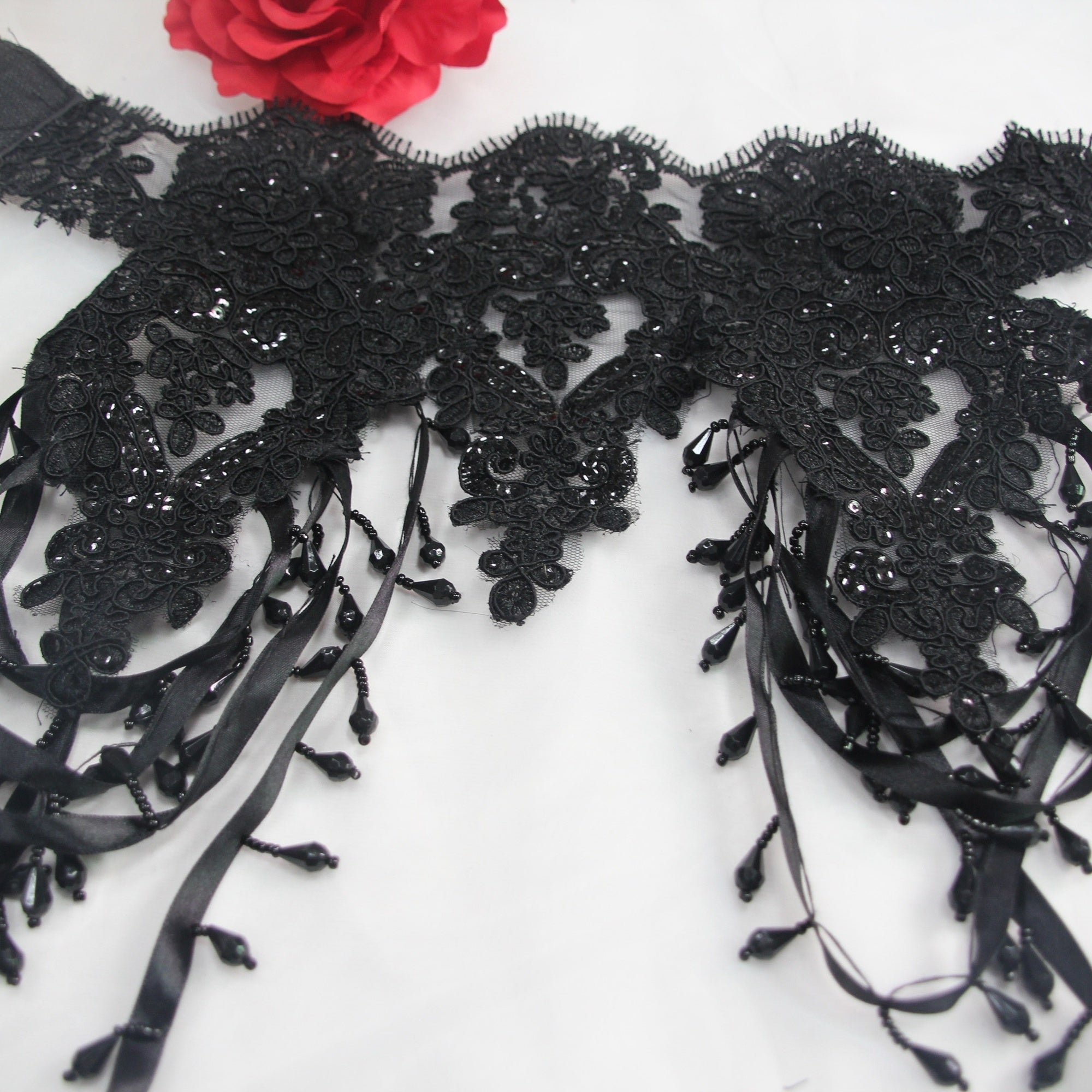 Gorgeous Prom Party Accessories - Lace Bead Chain, Sexy Queen Shoulder Chain, Gothic Collar