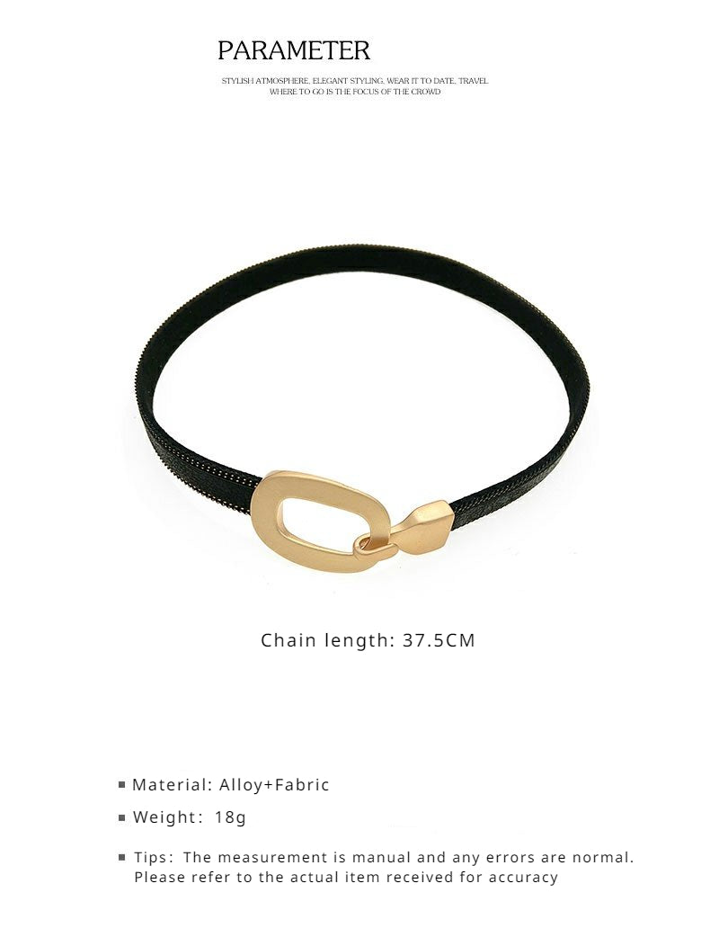FN Collarbone Chain Minimalist Neck Chain Necklace LOJS74
