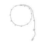 Sexy Faux Pearl Charm Chain Back Chain Body Chain Minimalist Necklace Women's Fine Jewelry Trendy Jewelry