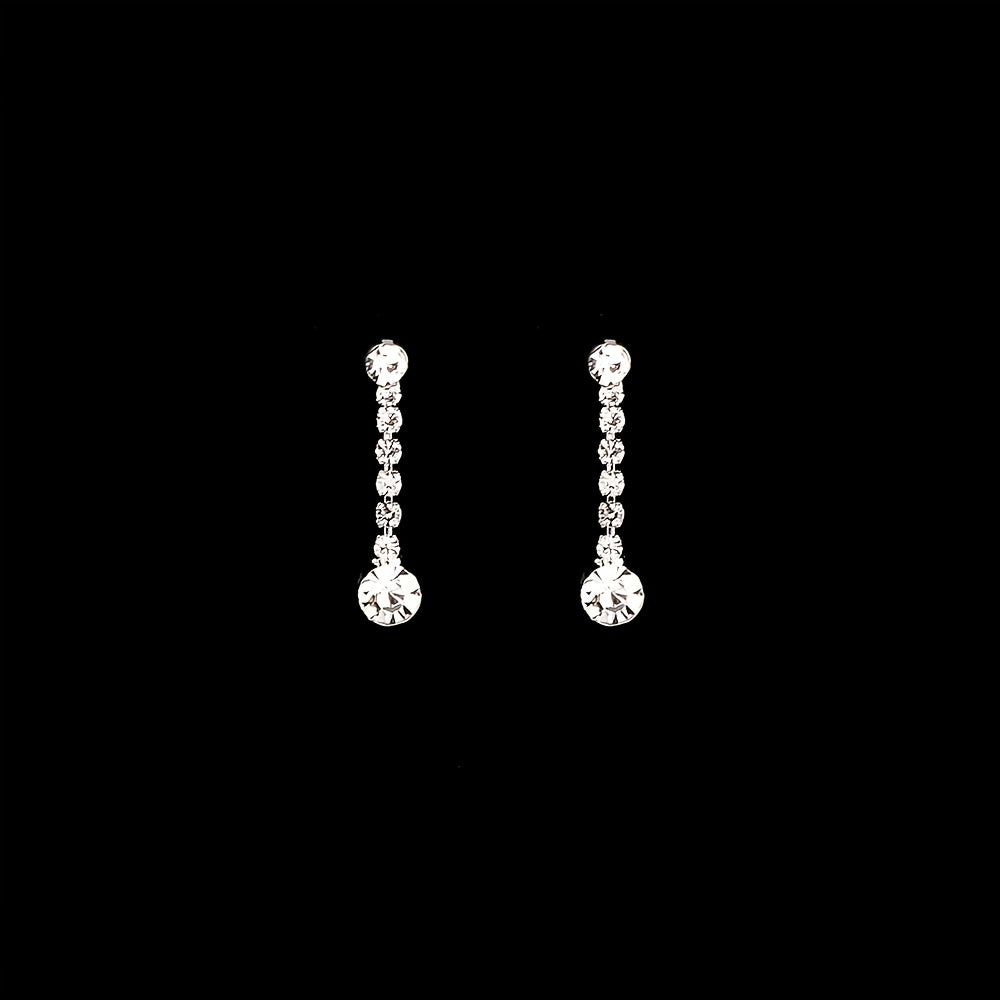 Jewelry Set Charm Necklace / Drop Earrings / Bracelet Rhinestones Pendant 2 Pcs / 3 Pcs Costume Jewelry Set Party Choker Necklace For Women And Girls
