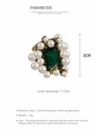 FN Artificial Pearl Decorative Ring LOJS24