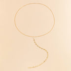Star Tassel Charm Necklace