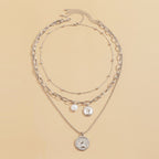 Gorgeous Vintage Baroque Pearl Metal Pendant Set - Perfect Gift for the Special Woman in Your Life!