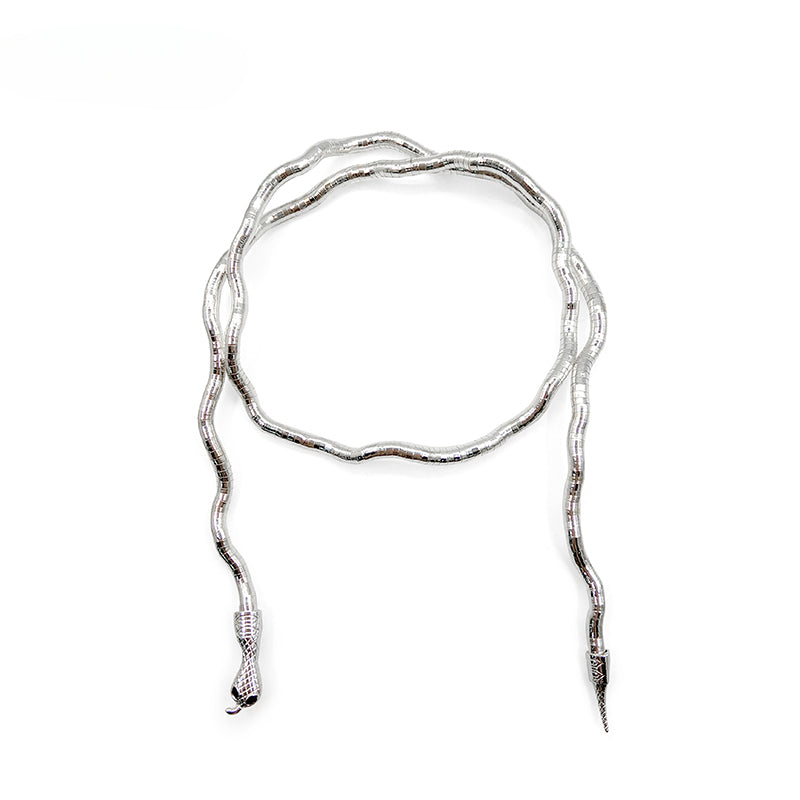 FN Metal Snake Necklace Handpiece Homemade DIY LOJS91