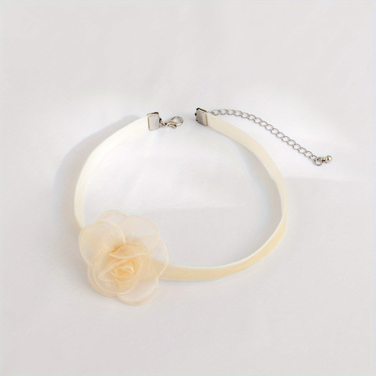 Vintage Elegant Multicolor Flower Charm Choker Necklace - Perfect for Women & Girls!
