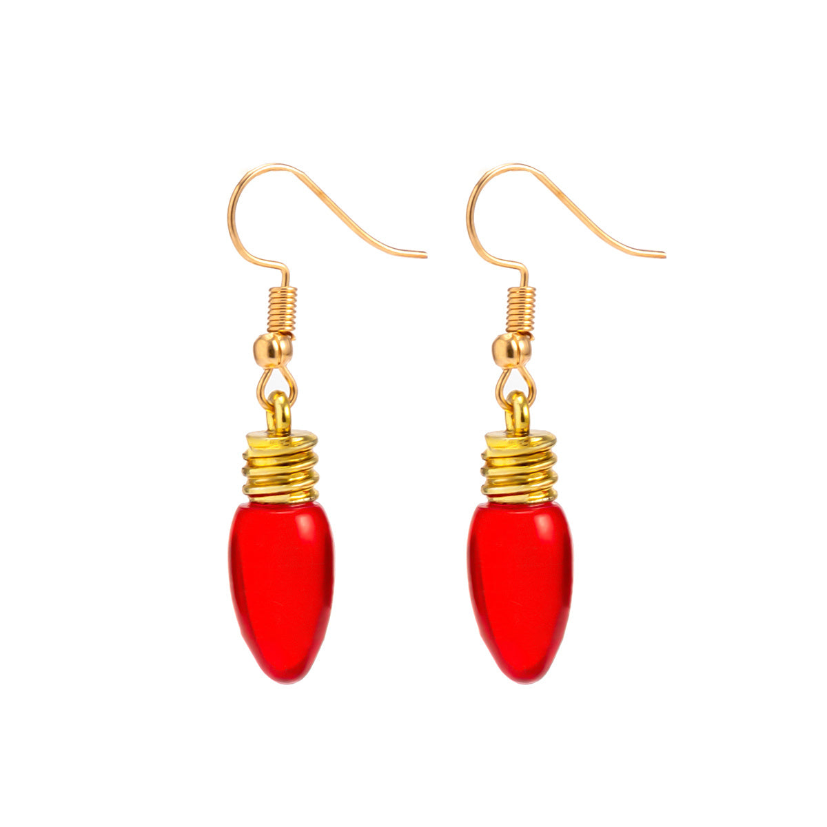 Christmas Cute Earrings Candy Santa Claus Christmas Tree Elk Earrings LJC17