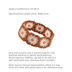 LB Hand Woven “Omeletteâ€?Hair Strap Knitted Plush Headband LOJL65