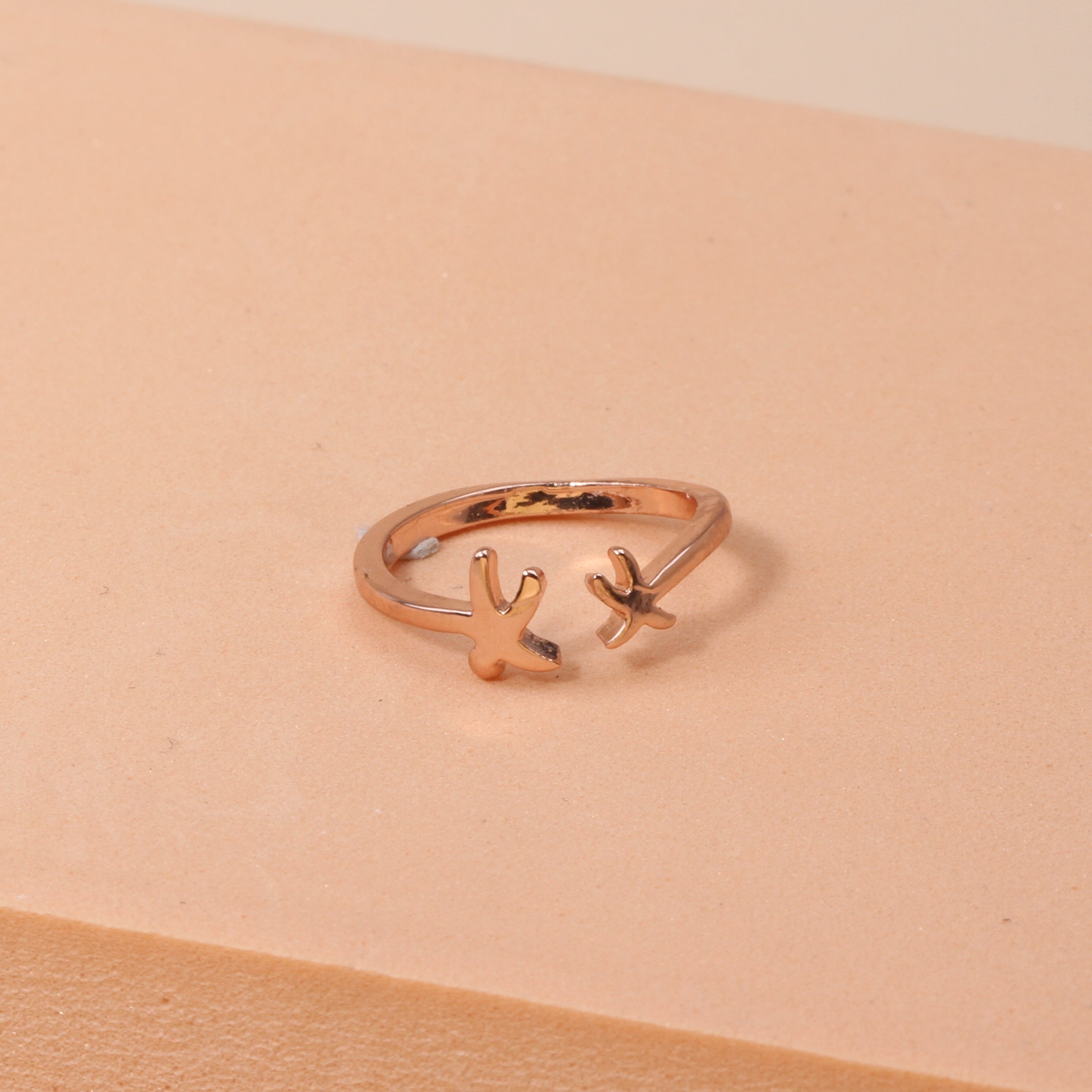 Summer Beach Foot Ring Starfish Hollow Flower Toe Ring Jewelry Gift For Women 1 Pc