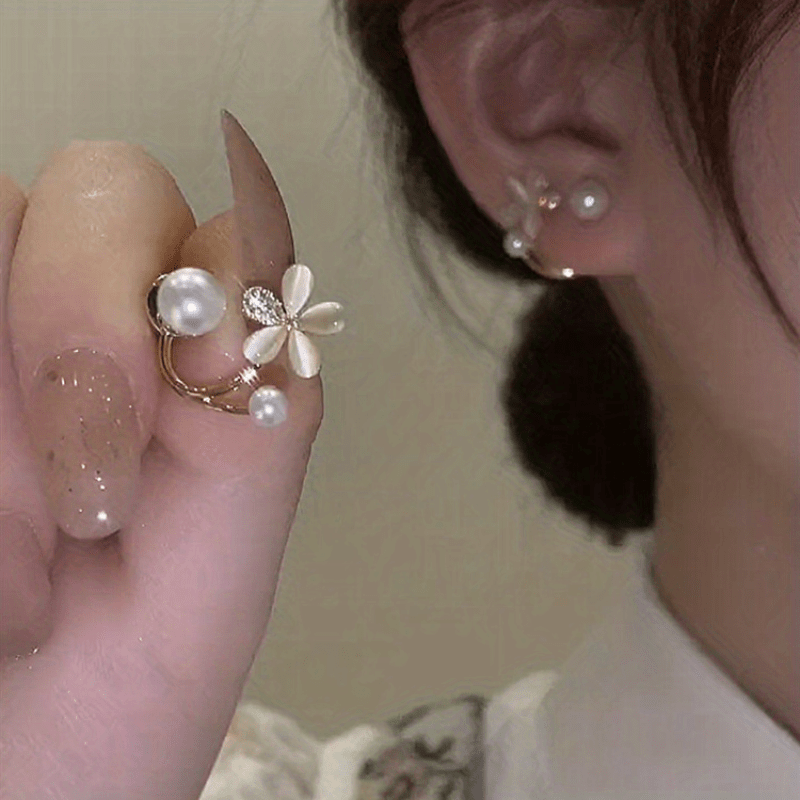 Unleash Your Personality with our Asymmetric Full Zircon Heart Shaped Tassel Earrings for Women and Girls