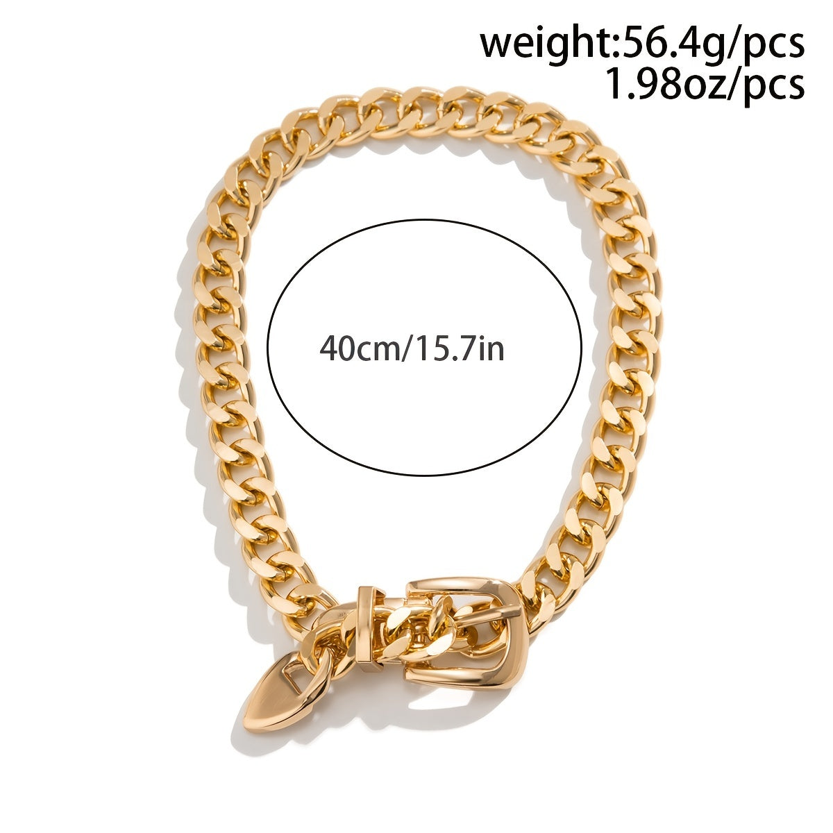 Make a Statement with this Fashionpunk Exaggerated Necklace Halter Bracelet!