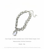 FN Short Clavicle Chain Temperament Necklace  LOJS36