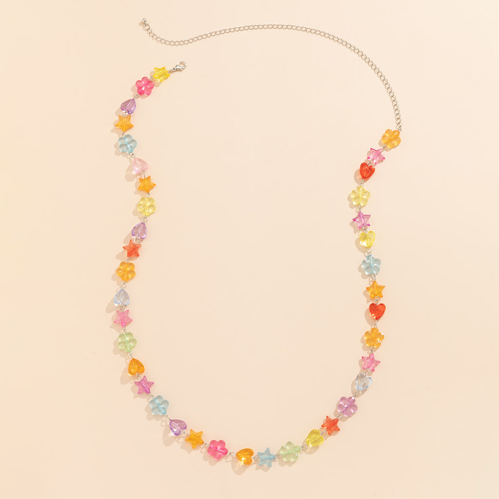 Candy Colors Star & Heart & Flower Waist Chain