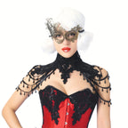 Gorgeous Prom Party Accessories - Lace Bead Chain, Sexy Queen Shoulder Chain, Gothic Collar