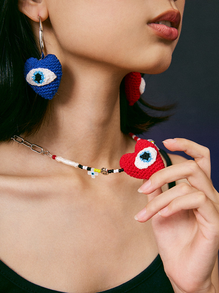 LB 'love Eye' Sweet Cool Handmade Necklace LOJL51 CUSTOMIZE