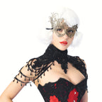 Gorgeous Prom Party Accessories - Lace Bead Chain, Sexy Queen Shoulder Chain, Gothic Collar