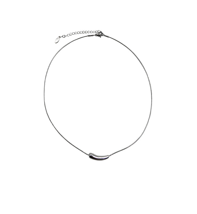 FN Pepper Pendant Clavicle Chain Necklace LOJS59