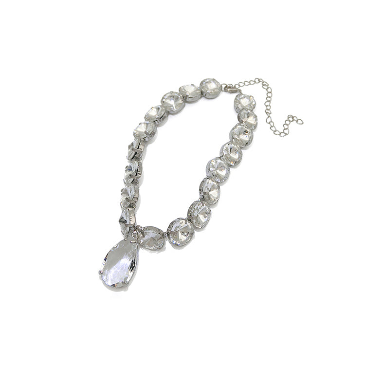 FN Short Clavicle Chain Temperament Necklace  LOJS36