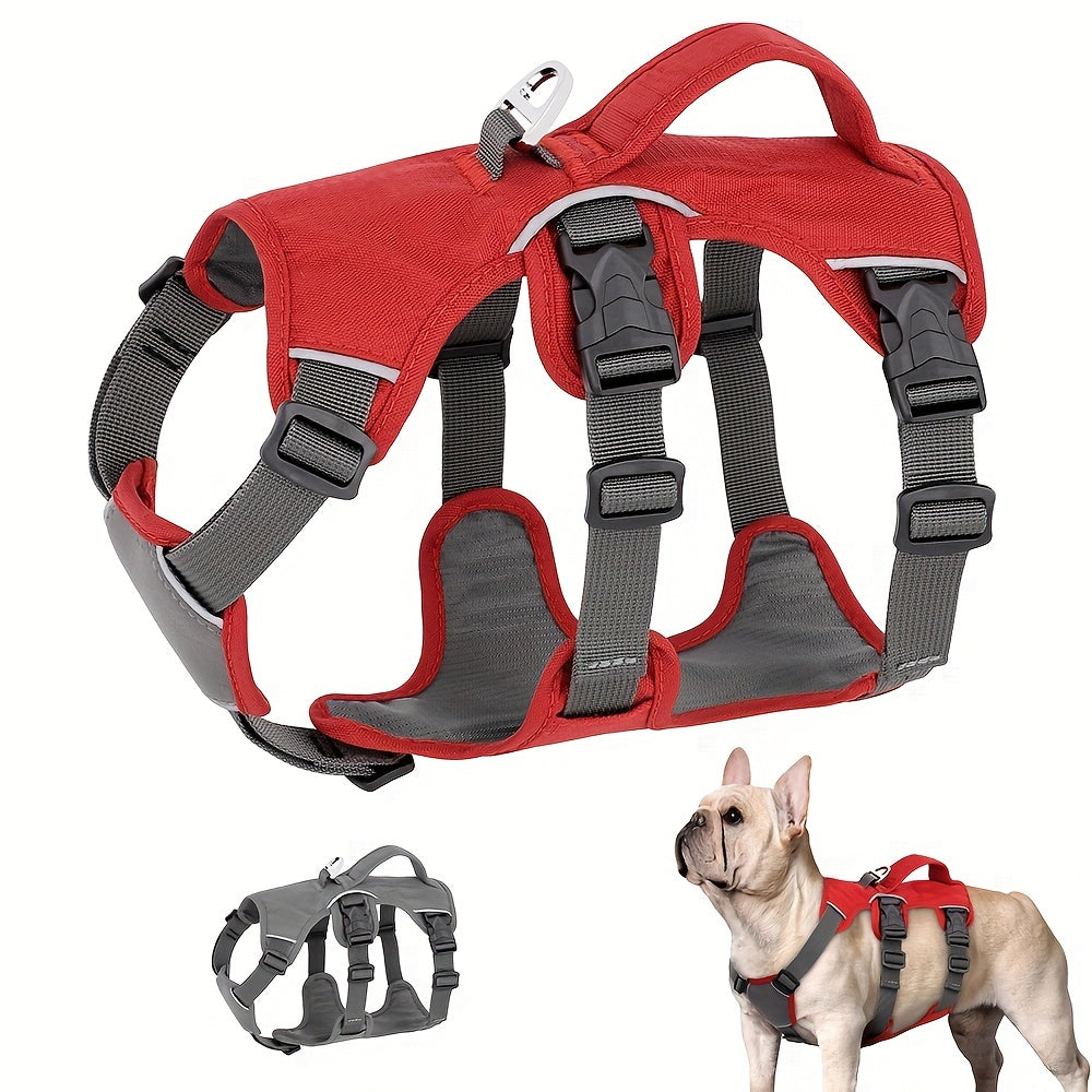 Reflective Waterproof Dog Harness Adjustable Anti Escape Dog Harness Dog Walking Harness For Small Medium Large Dogs